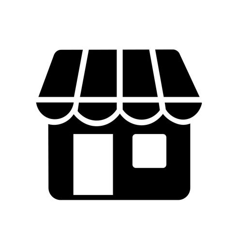 Online Shop Icon Vector