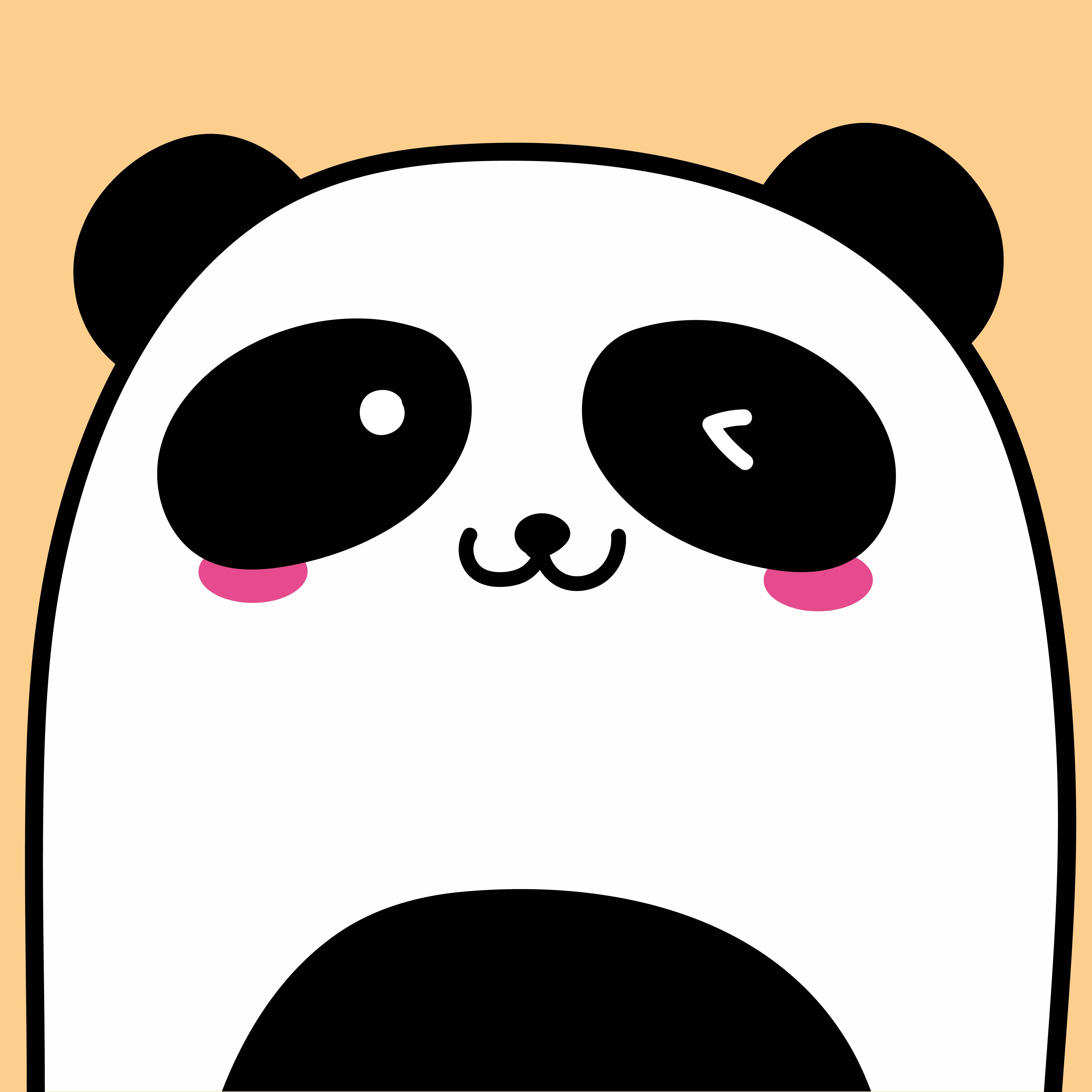 Download Cute Panda Vector Illustration Background. 583740 - Download Free Vectors, Clipart Graphics ...