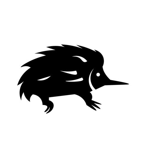 Echidna Icon Vector