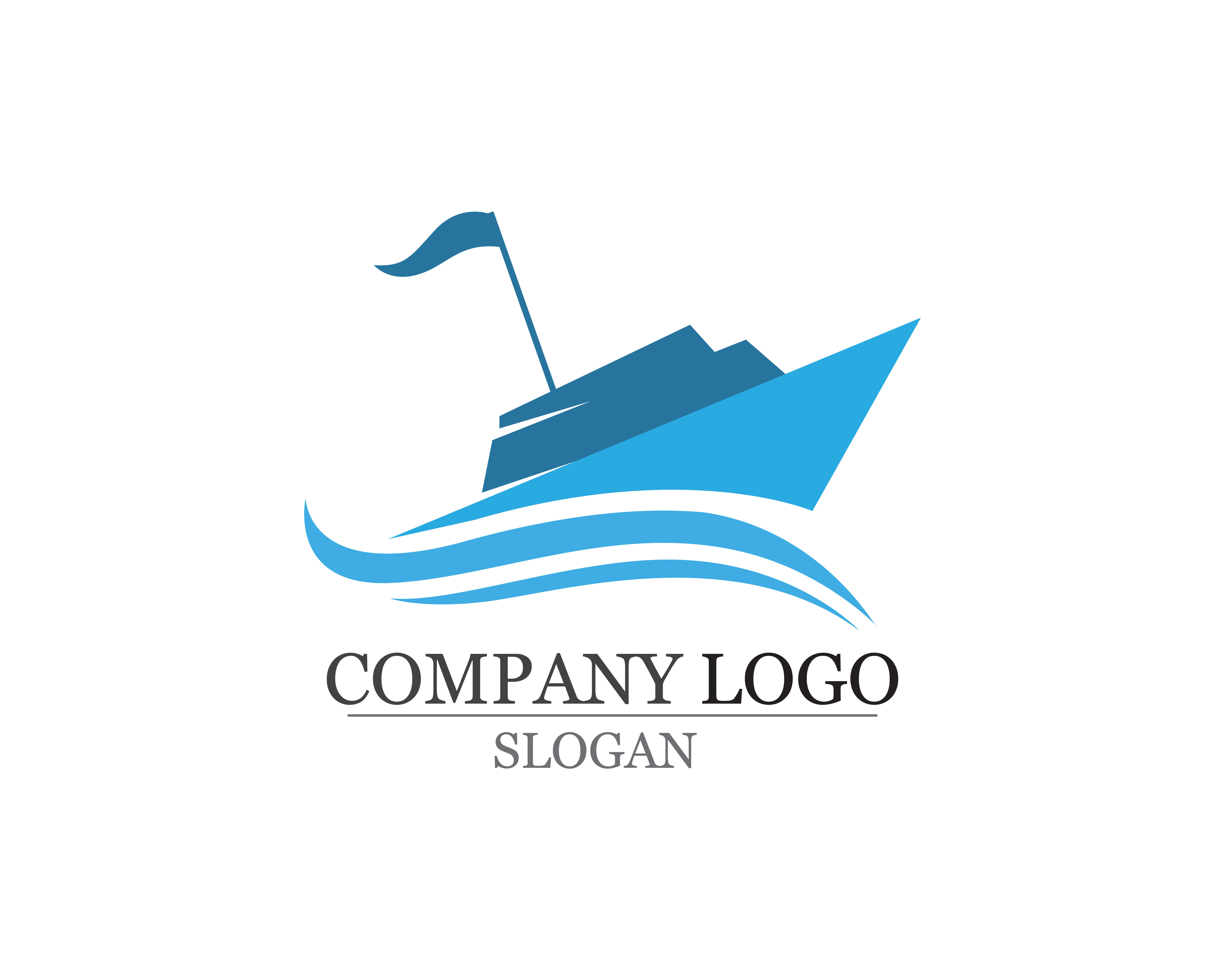 Ocean barco crucero liner nave silueta simple lineal 583931 Vector en ... Simple Ship Silhouette