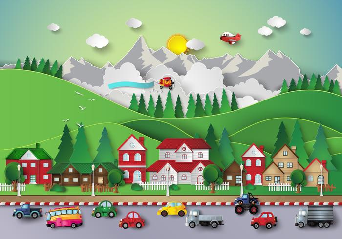 Big City life. vector
