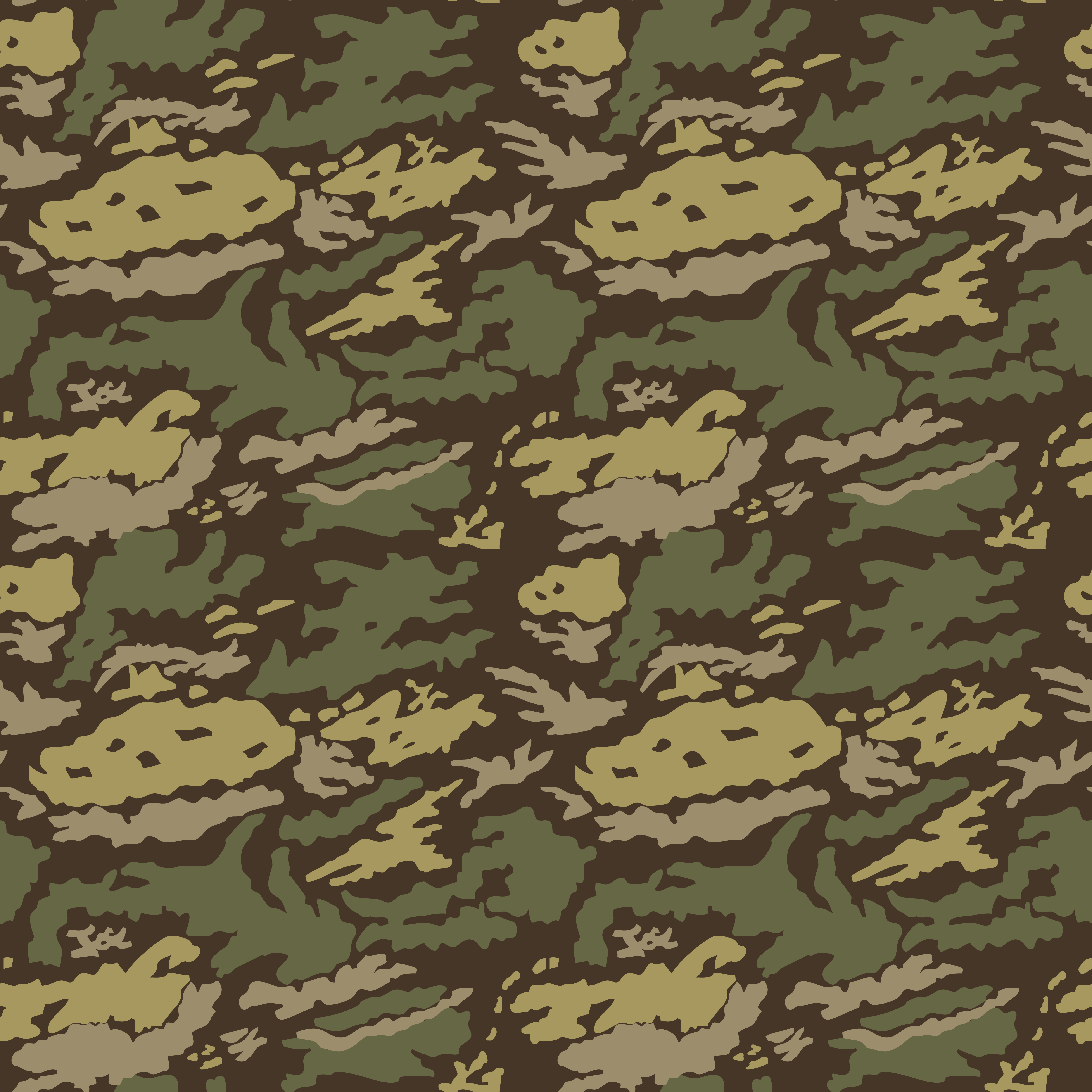 Camouflage pattern. Seamless. Military background. Soldier