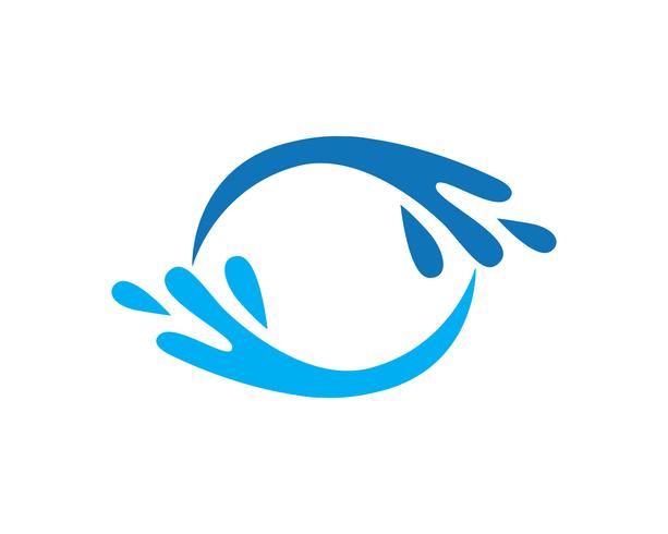 splash Water, Wave symbol and icon Logo Template vector