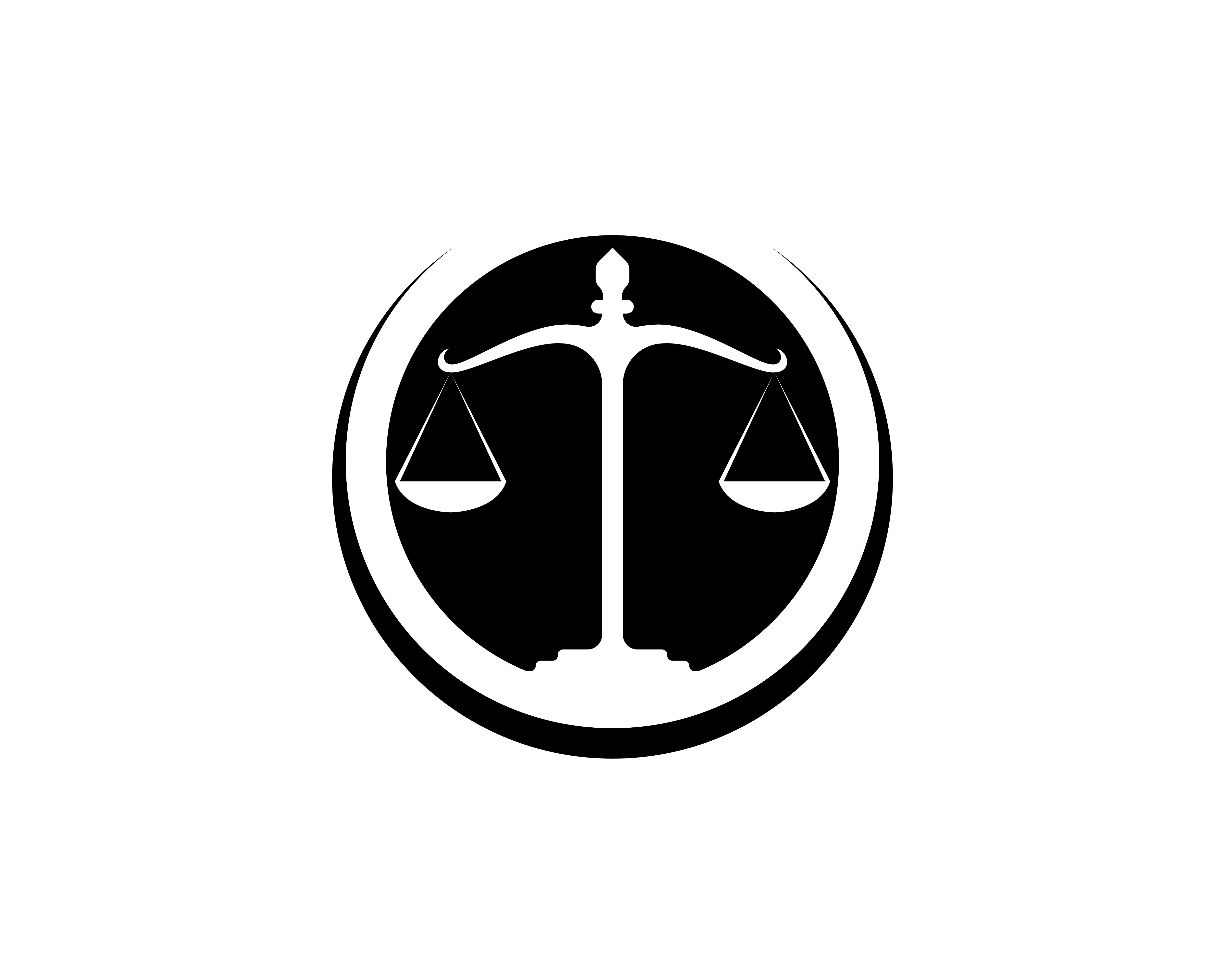 Justice lawyer logo and symbols template icons app 585312 - Download