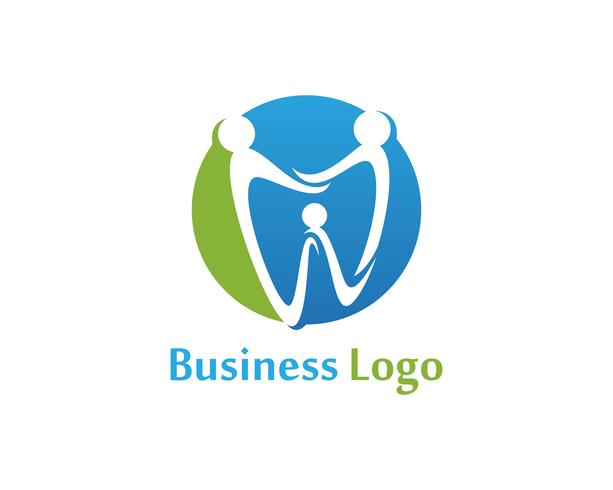 Logotipo dental y plantilla de vector de símbolos