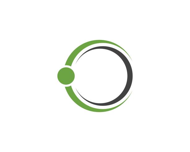 Circle ring logo and symbols template icons vector