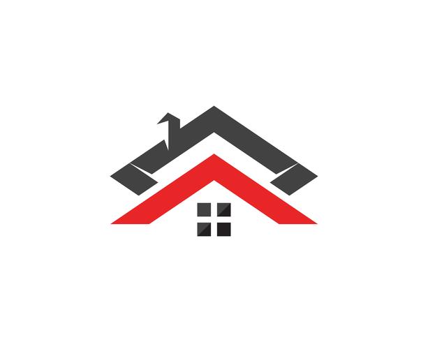 Real estate and home buildings logo icons template vector