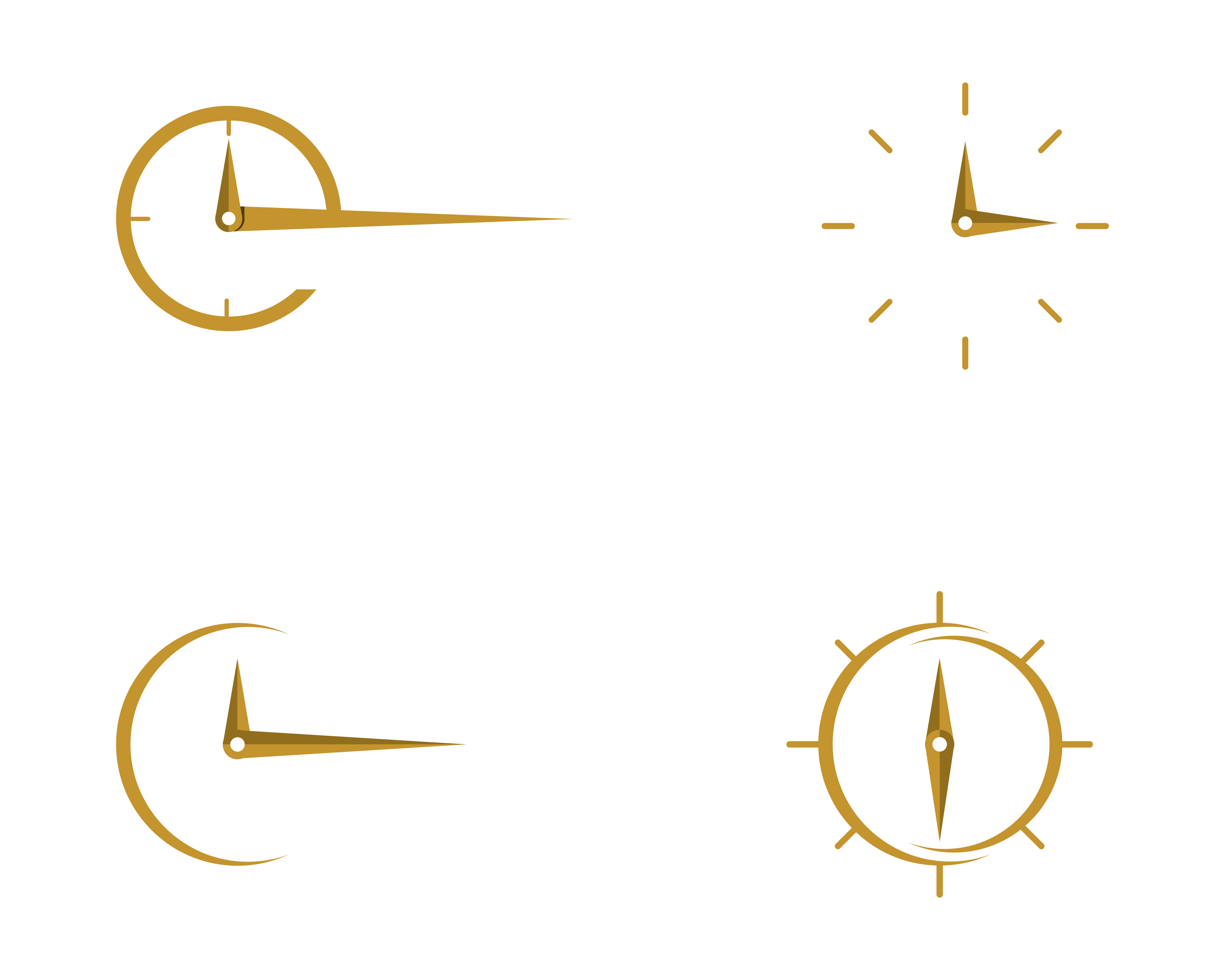 business clock logo template vector icon 585671 Vector Art at Vecteezy