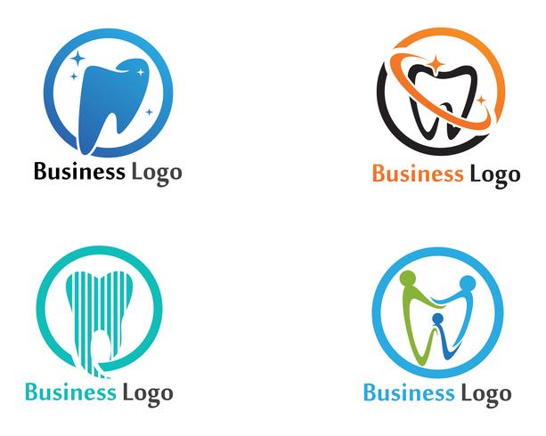 Dental Care Logo and symbols vector template 