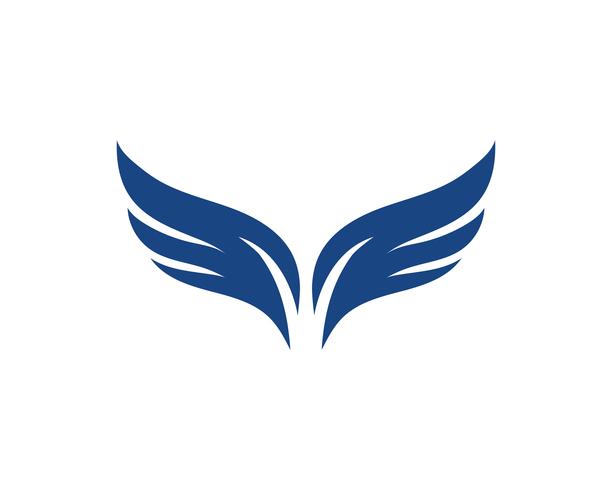 Wing Logo Template vector icon design vector