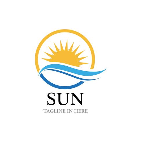 Sun Vector illustration Icon