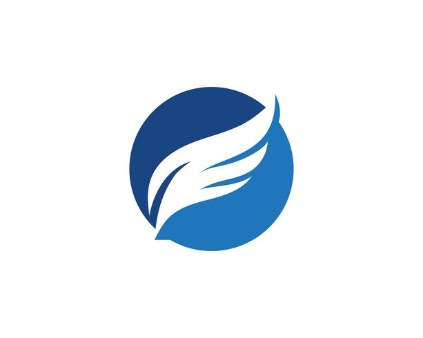 Wing Logo Template vector icon design vector