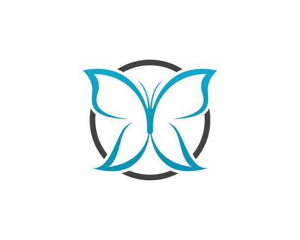 Beauty Butterfly icon design vector