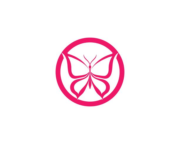 Beauty Butterfly icon design vector