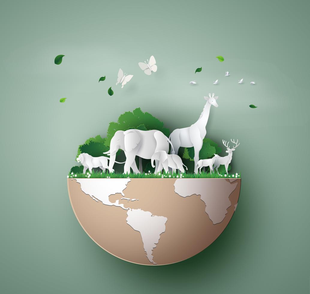 World Wildlife Day 586387 Vector Art at Vecteezy