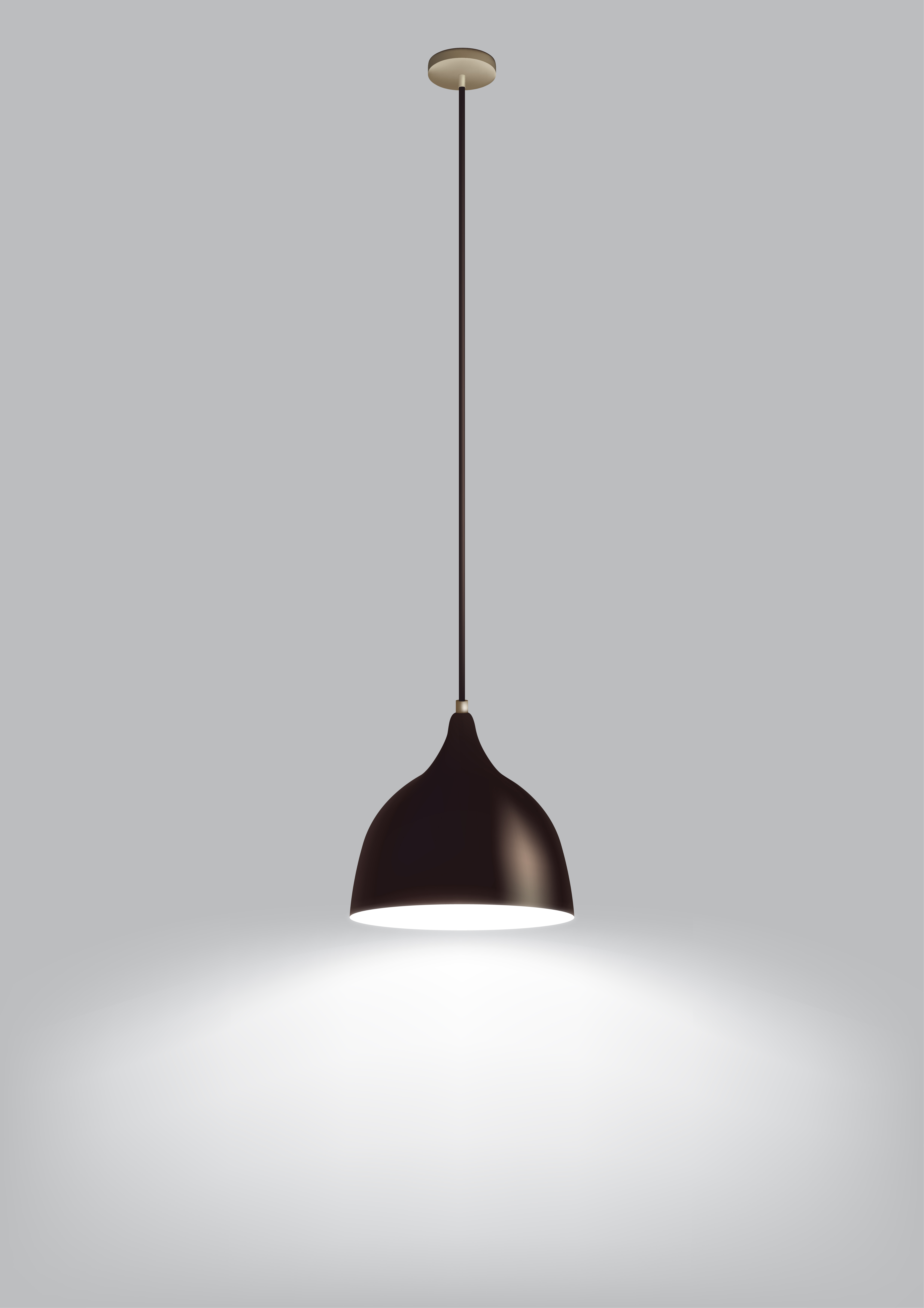 Black ceiling lamp. 586478 Vector Art at Vecteezy