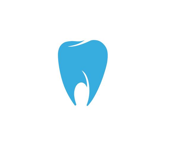 Logotipo dental plantilla ilustración vectorial vector