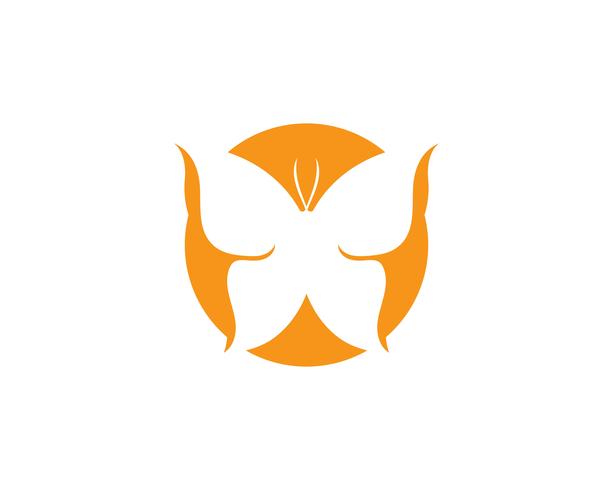Beauty Butterfly icon design vector