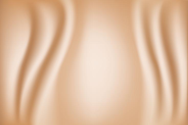 Crease Fabric Satin Silk. Cloth Fabric Textile with Wavy Folds. Abstract Texture Background.  vector