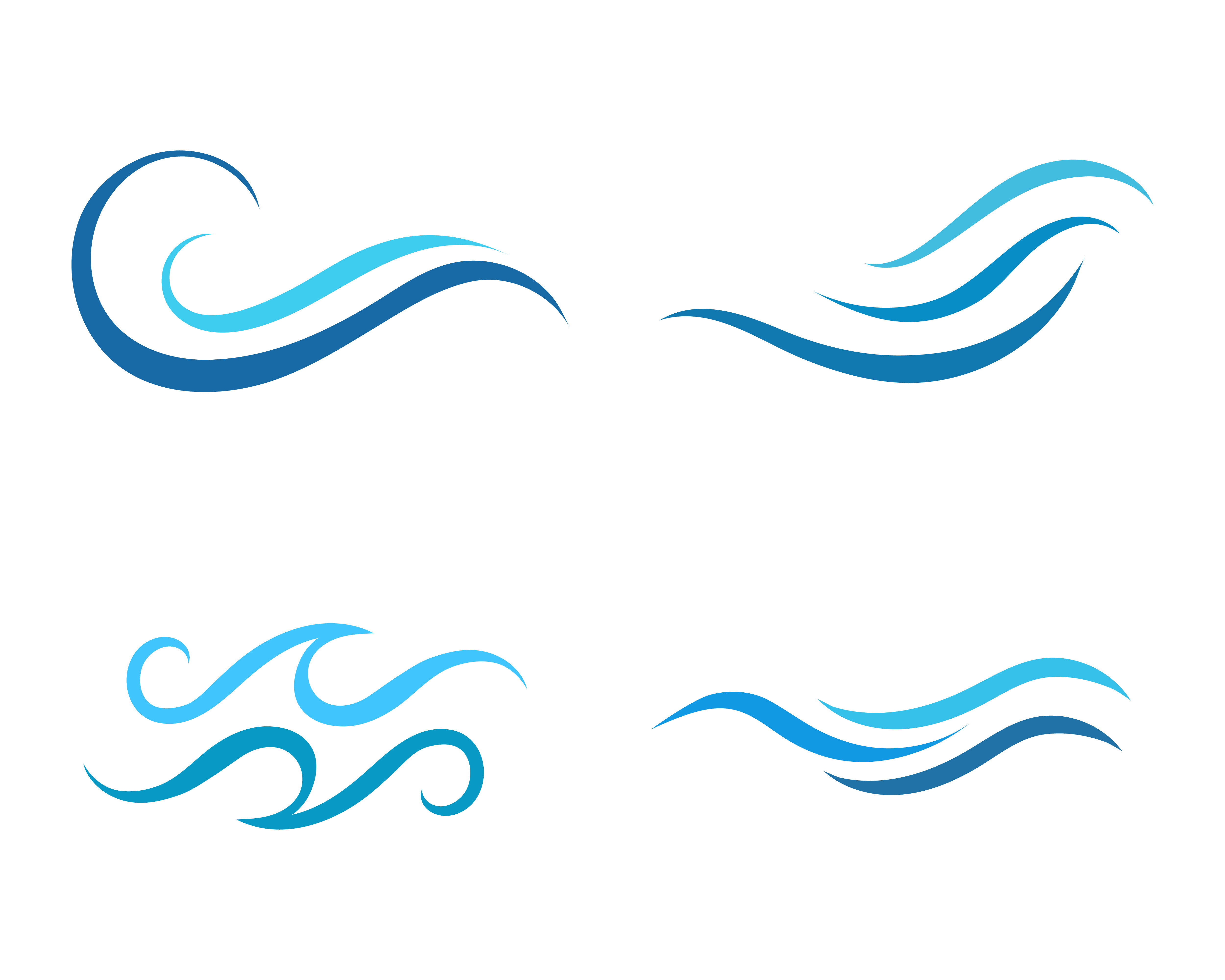 Download Water wave icon vector - Download Free Vectors, Clipart Graphics & Vector Art