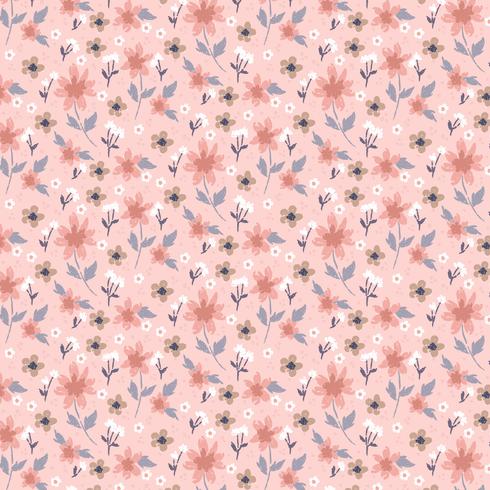 Vector Seamless Floral Pattern