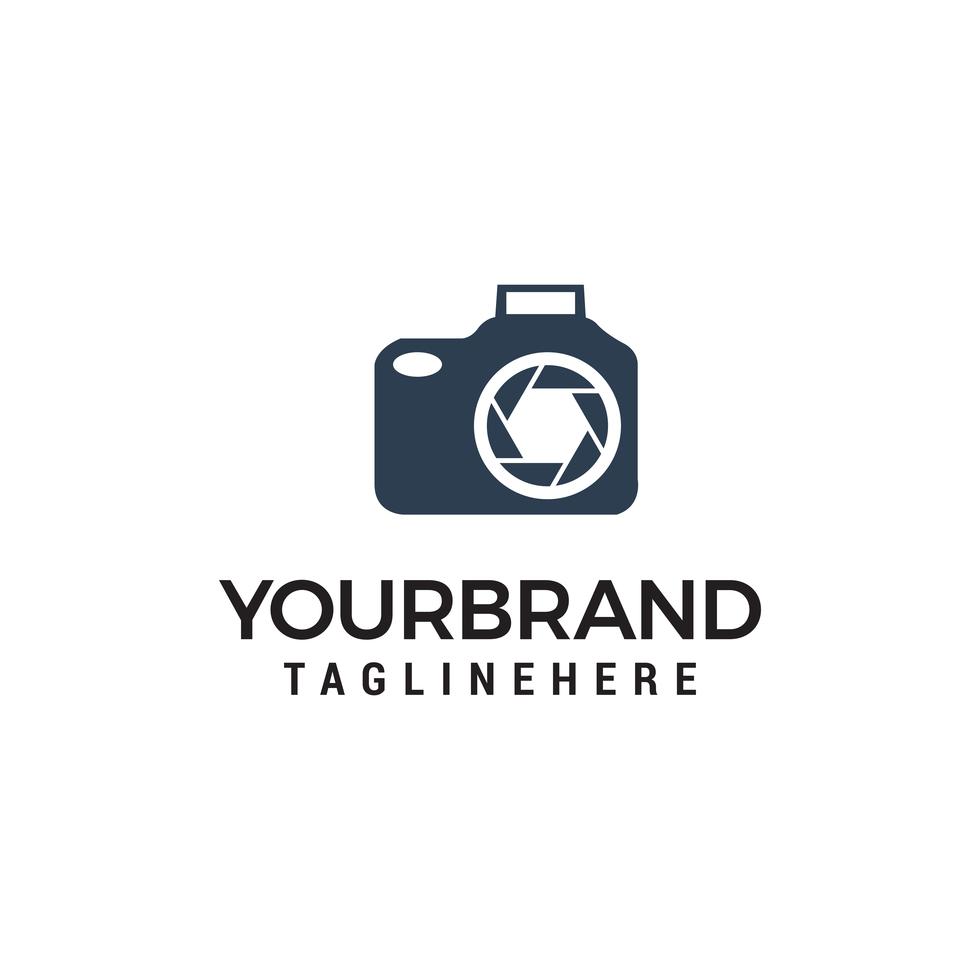 Photo camera logo design vector template 586791 Vector Art at Vecteezy