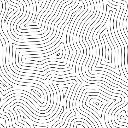 Fingerprint seamless background on square shape. vector