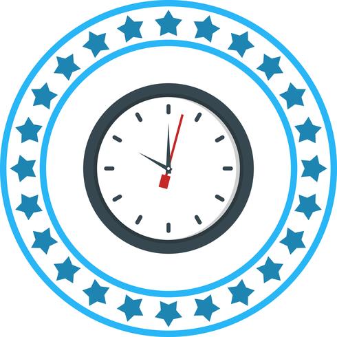 Vector Clock Icon