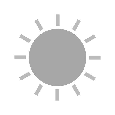  Vector Sun Icon