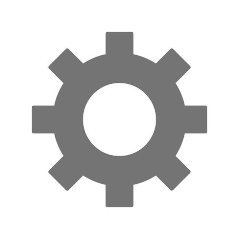 Vector cog wheel Icon