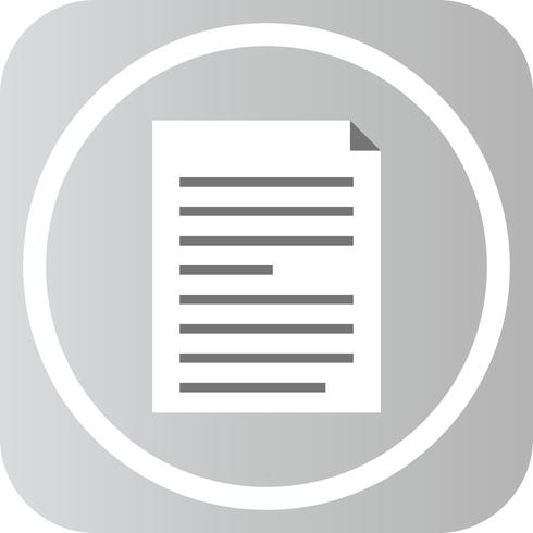Vector Document Icon