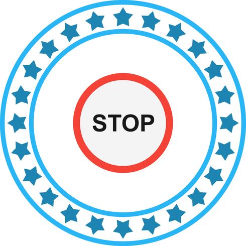 Vector Stop Icon