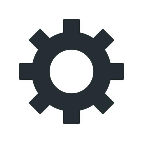 Vector cog wheel Icon