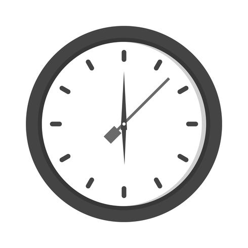 Vector icono de reloj