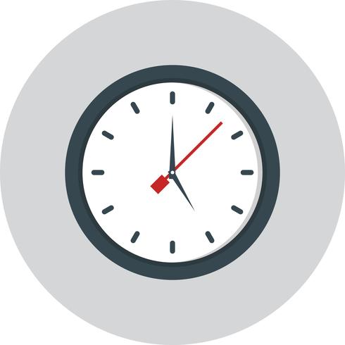 Vector icono de reloj