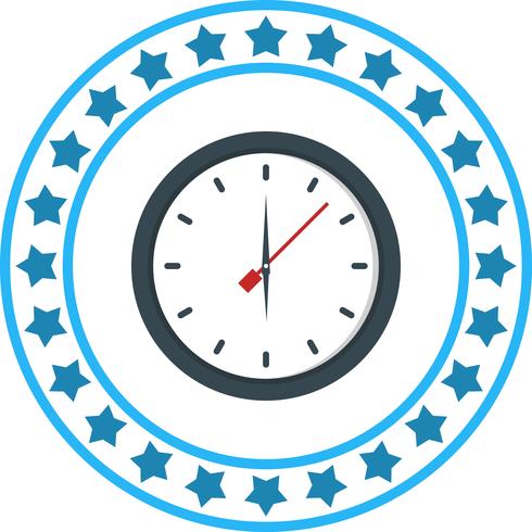 Vector Clock Icon