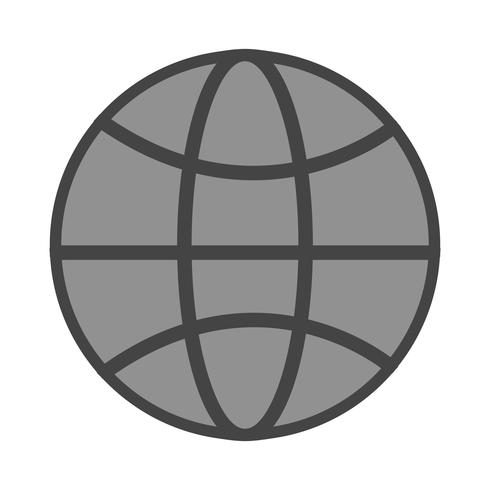 Vector World Globe Icon