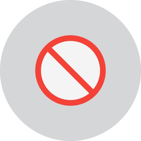 Vector Forbidden Icon