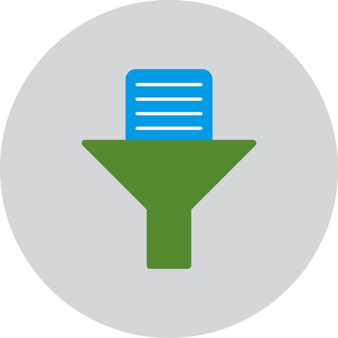  Vector Document Filter Icon