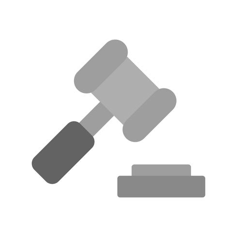 Vector Law Hammer Icon