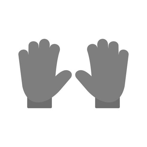 Vector icono de guantes