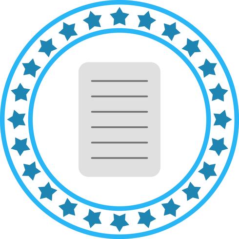 Vector Document Icon
