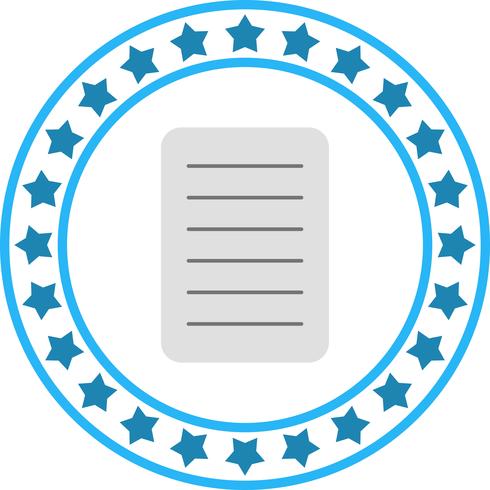 Vector Document Icon