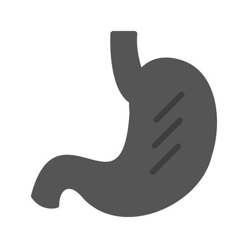 Vector icono de estómago