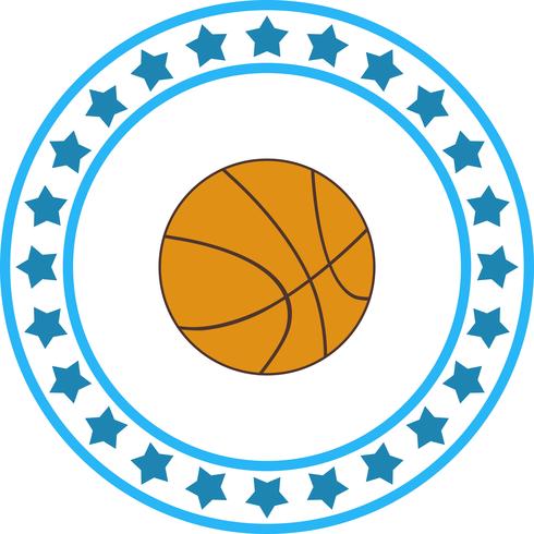 Vector icono de baloncesto