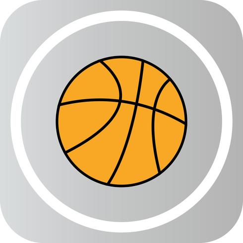 Vector icono de baloncesto