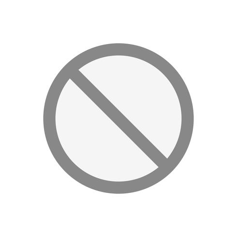 Vector Forbidden Icon