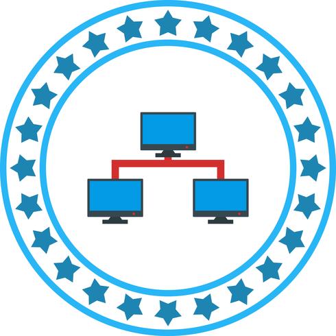  Vector Internet Server Icon 