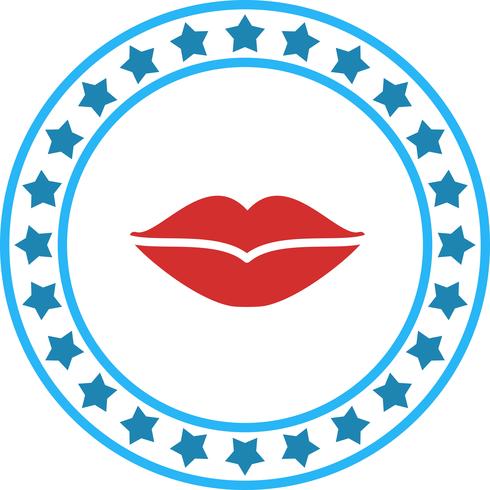 Vector Lips Icon