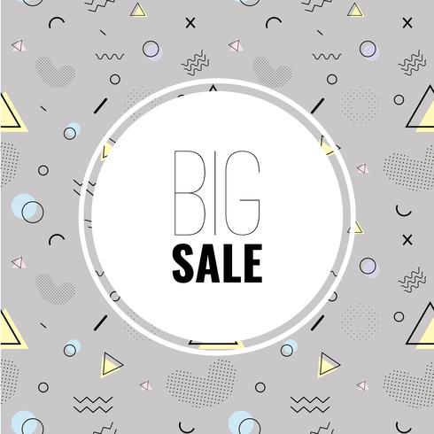 Abstract vector background Sale banner 